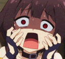 KonosubaMeguminHorrified emoji