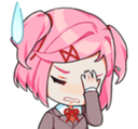 NmAnimemalNatsukiFacepalm emoji