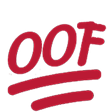 OOF emoji