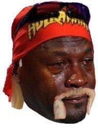 HulkHoganMJCryingFace emoji