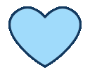 animblueheartcrop emoji