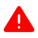 red_warning emoji