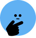 BlueFaceCounfusedThink emoji