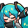 mikuDab emoji