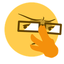 glasses_hmmm emoji