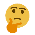 thinkest emoji