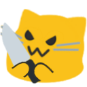 TL_BlobKittenKnife emoji