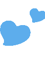 1177_Blue3_Flying_hearts emoji