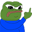 pepemiddlefinger emoji