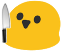 blobknife emoji