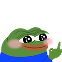 PepeBlushPissOff emoji