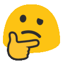 ablobthinkingfast emoji