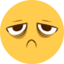 tired emoji