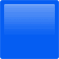 largebluesquare_1f7e6 emoji