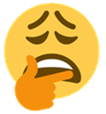 WearyThinking emoji
