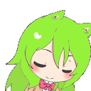 7337_Furry_Dance_Green emoji