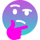 RainbowThinking emoji