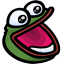 pepe_mouthopen emoji