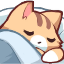 kittensleep emoji
