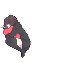 Menhera_HeartRoll emoji