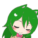 Furry_Dance_Black_Green emoji