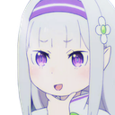 emiliaSmug emoji