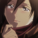 mikasa_smile emoji