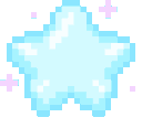 FloatingBlueStar emoji