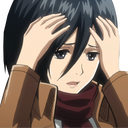 aotConfusedMikasa emoji
