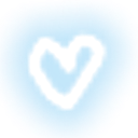 v_heartblue emoji