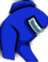 AmongUsBlueEjected emoji