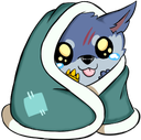tiredwolf emoji