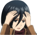 Mikasa emoji