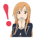 AsunaSuprised emoji