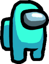 5860_Among_us_cyan emoji