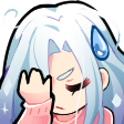 AWbluefacepalm emoji