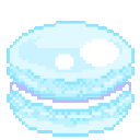 blue_macaron emoji