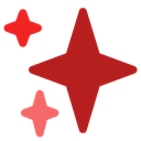 redsparkles emoji