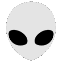 red_alien emoji