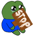 6881_pepe_stop emoji