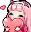 3712zerotwoheartlove emoji