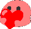 RainbowHeartBlob emoji