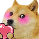 dogeheart emoji