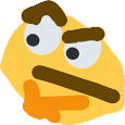 think emoji