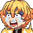 zenitsuscared emoji