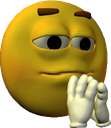 Hmmmmm emoji