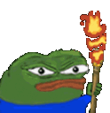 PepeFlame emoji