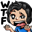 emotestreamerblackhairedWTFblue1 emoji