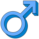 600pxMarsmalesymbolpseudo3Dblue emoji