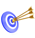 bluetarget emoji